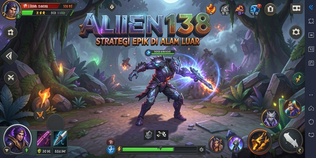 Tampilan spektakuler gameplay ALIEN138 yang memukau.