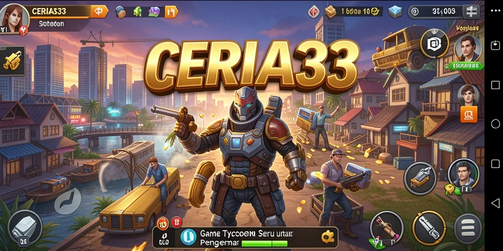 Screenshot CERIA33 menampilkan pengalaman gameplay yang seru dan mendidik.