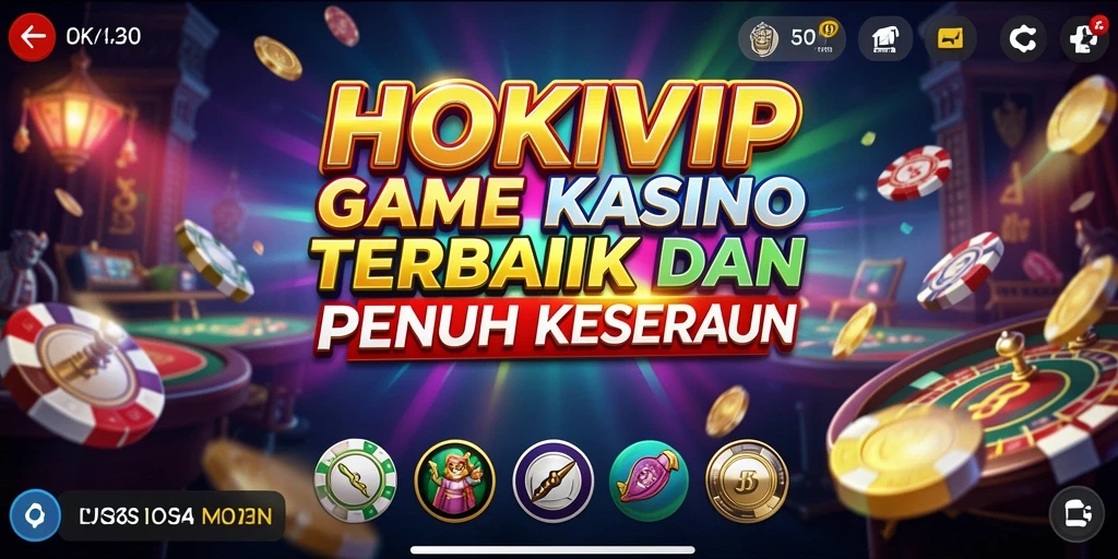 Tampilan gameplay HOKIVIP yang mendebarkan di Kasino.