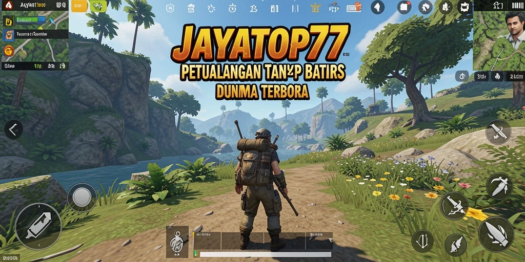 Screenshot gameplay Open World JAYATOP77 yang menakjubkan.