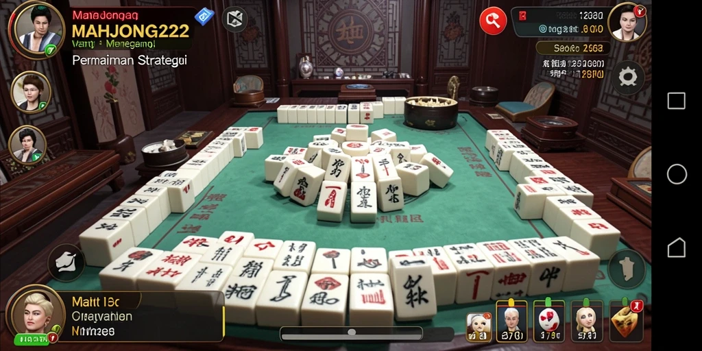 Tampilan gameplay <strong>MAHJONG222</strong> yang mendebarkan dan penuh aksi.
