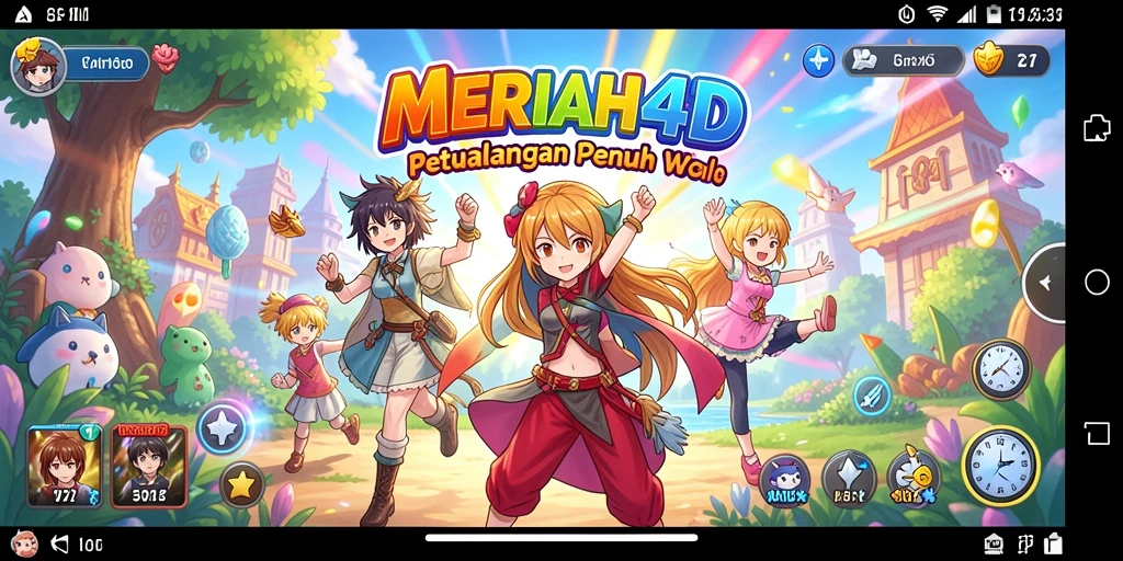 Tampilan gameplay <strong>MERIAH4D</strong> yang menarik dan penuh aksi.