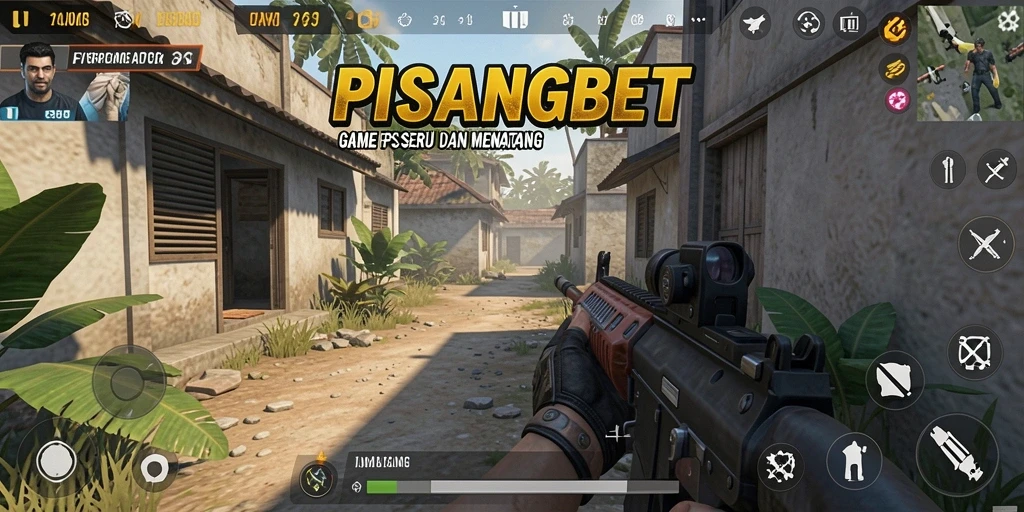 Tampilan permainan PISANGBET yang intens dan mengasyikkan.