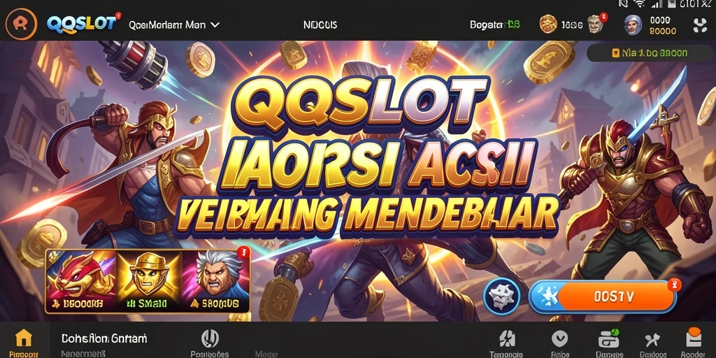 Tangkapan layar dari gameplay seru QQSLOT dengan aksi mendebarkan.
