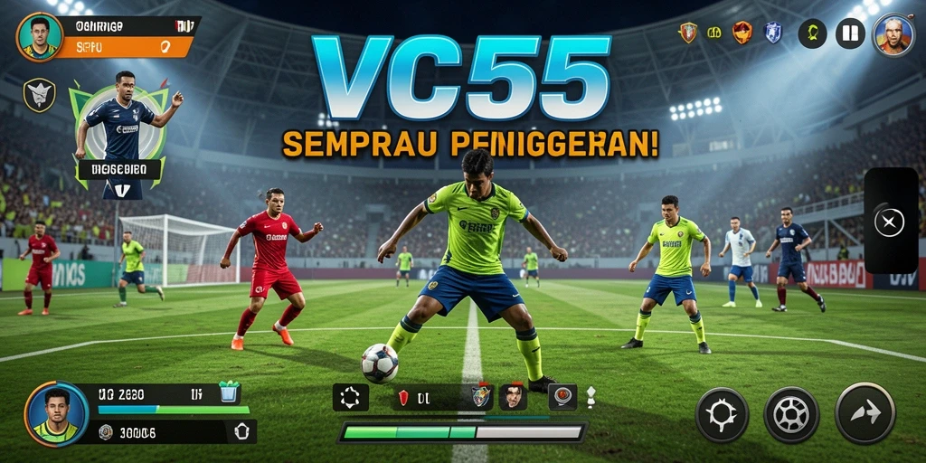 Tampilan menarik dari gameplay VC55 yang memukau.